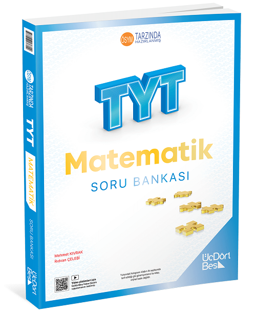 TYT Matematik Soru Bankası ÜçDörtBeş Yayınları