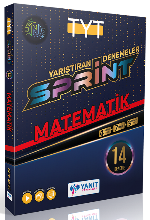 TYT Matematik Sprint 14 Deneme Video Çözümlü Yanıt Yayınları