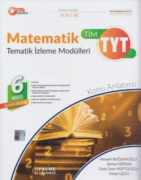 TYT Matematik TİM Tematik İzleme Modülleri Palme Yayınları