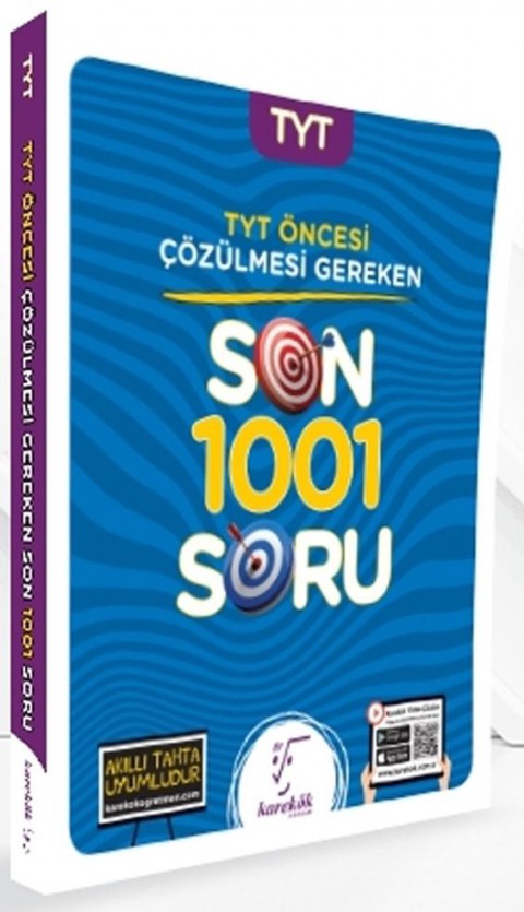 TYT den Önce Çözülmesi Gereken Son 1001 Soru Karekök Yayınları