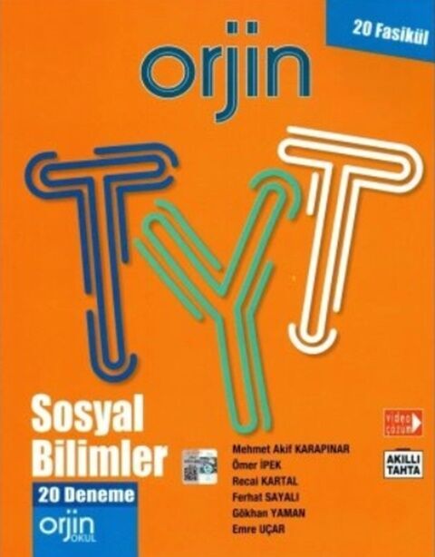 TYT Orjin Sosyal Bilimler Denemeleri Kurmay Elt Yayınları