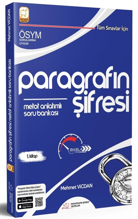 TYT Paragrafın Şifresi Metot Anlatımlı Soru Bankası Paragrafın Şifresi Yayınları