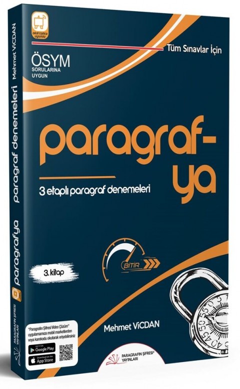 TYT Paragrafya 3 Etaplı Paragraf Denemeleri Paragrafın Şifresi Yayınları
