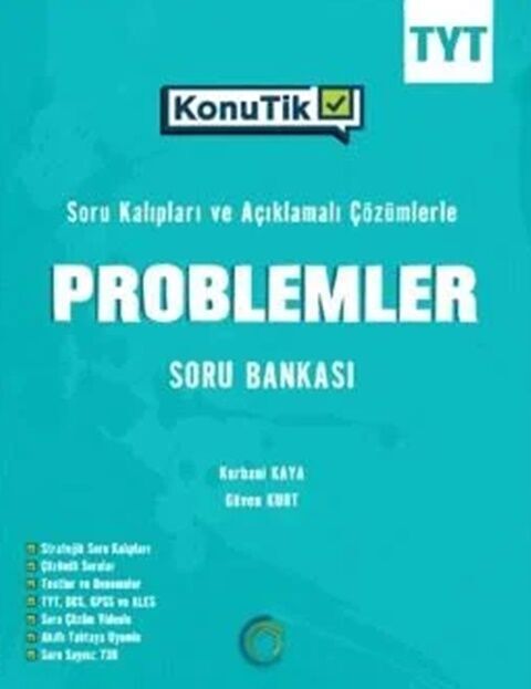 TYT Problemler KonuTik Soru Bankası Okyanus Yayınları