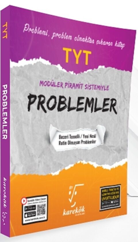 TYT Problemler Modüler Piramit Sistemiyle MPS Karekök Yayınları