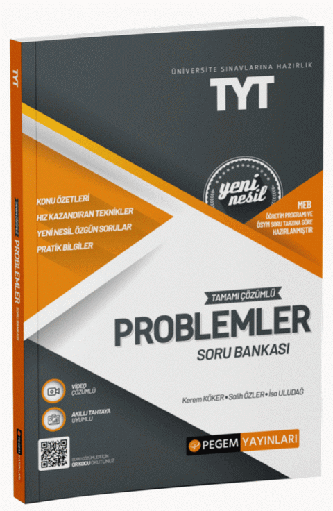 TYT Problemler Soru Bankası Pegem Akademi Yayıncılık