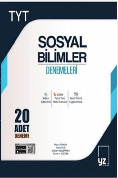 TYT Sosyal Bilimler Denemeleri YZ Yayınları