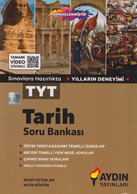 TYT Tarih Soru Bankası Aydın Yayınları