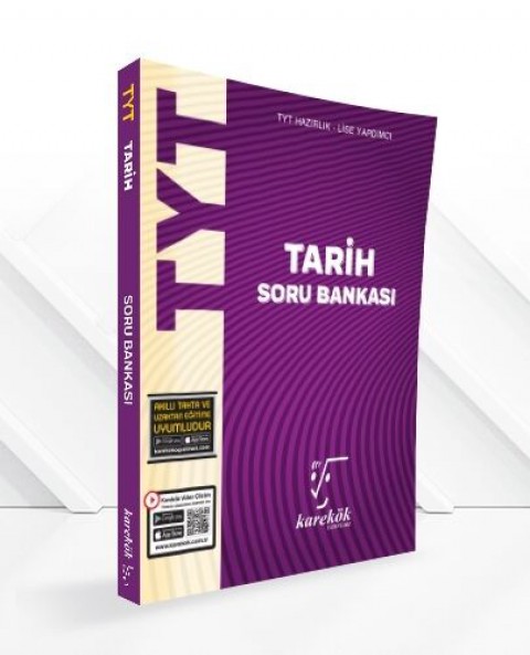 TYT Tarih Güncel Soru Bankası Karekök Yayınları