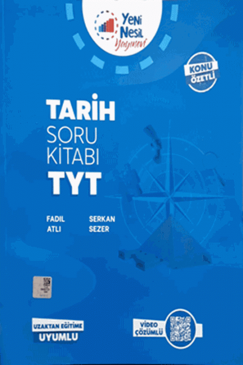 TYT Tarih Soru Kitabı Yeni Nesil Yayınları