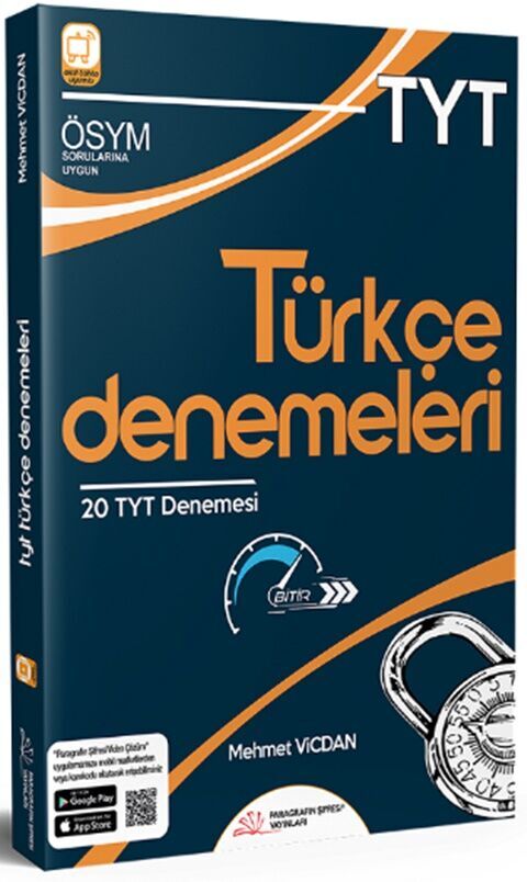 TYT Türkçe Denemeleri  Paragrafın Şifresi Yayınları