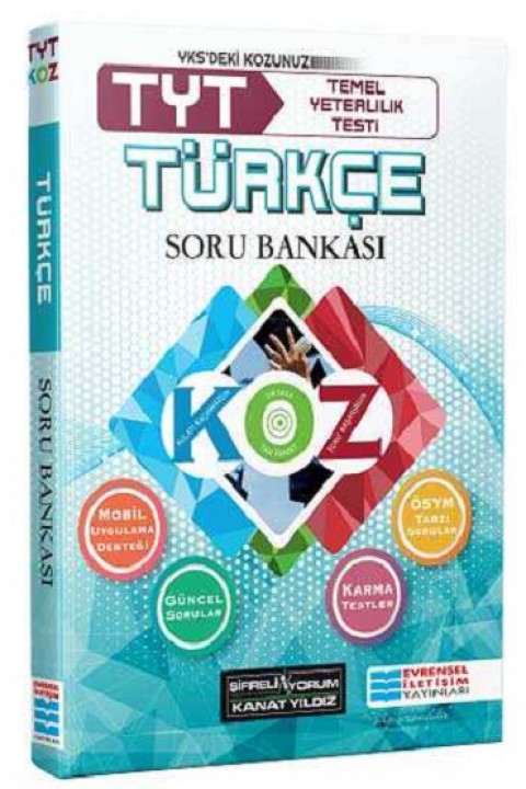 TYT Türkçe KOZ Soru Bankası Evrensel İletişim Yayınları
