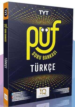 TYT Türkçe Püf Soru Bankası IQ Yayınları