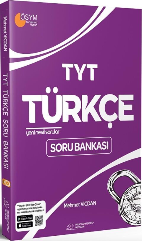 TYT Türkçe Soru Bankası Paragrafın Şifresi Yayınları