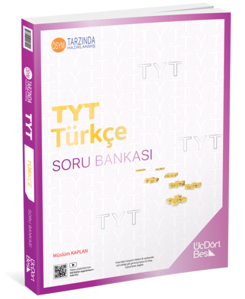 TYT Türkçe Soru Bankası ÜçDörtBeş Yayınları