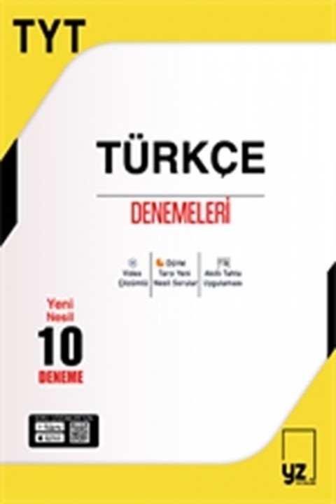 TYT Türkçe Yeni Nesil 10 Denemeleri YZ Yayınları