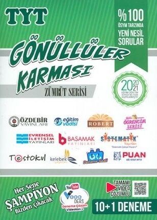 TYT Zümrüt Serisi 10 + 1 Deneme Gönüllüler Karması