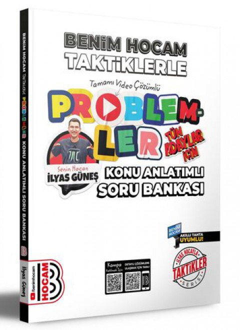 Tüm Adaylar İçin Taktiklerle Problemler Konu Anlatımlı Soru Bankası Benim Hocam Yayıncılık