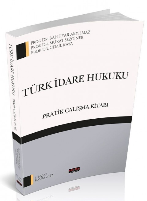 Türk İdare Hukuku Pratik Çalışma Kitabı Savaş Yayınevi