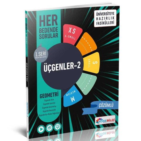 Üniversiteye Hazırlık Geometri Üçgenler 2 Köşebilgi Yayınları