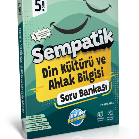 Ünlüler Karması 5. Sınıf Din Kültürü ve Ahlak Bilgisi Sempatik Soru Bankası
