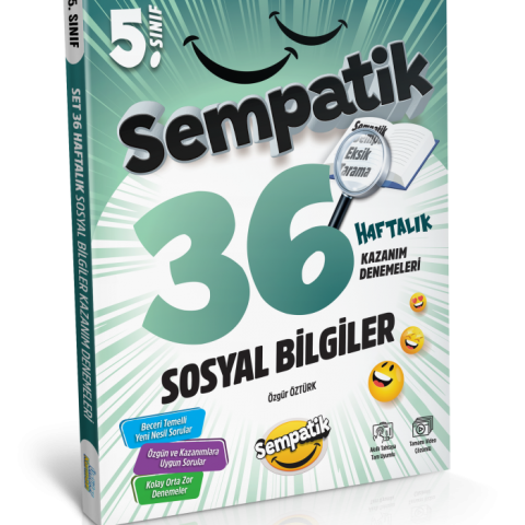 Ünlüler Karması 5. Sınıf Sosyal Bilgiler 36 Haftalık Kazanım Denemeleri