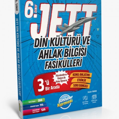 Ünlüler Karması 6. Sınıf Jett Din Kültürü ve Ahlah Bilgisi Fasikülleri Ünlüler Karması Yayınları