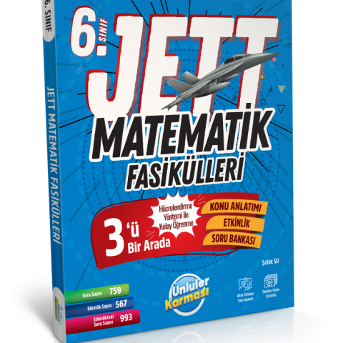 Ünlüler Karması 6. Sınıf Jett Matematik Fasikülleri Ünlüler Karması