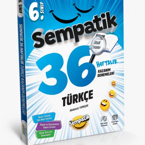 Ünlüler Karması 6. Sınıf Türkçe 36 Haftalık Kazanım Denemeleri Ünlüler Karması Yayınları