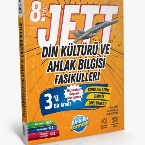 Ünlüler Karması 8. Sınıf Jett Din Kültürü ve Ahlak Bilgisi Fasikülleri Ünlüler Karması Yayınları