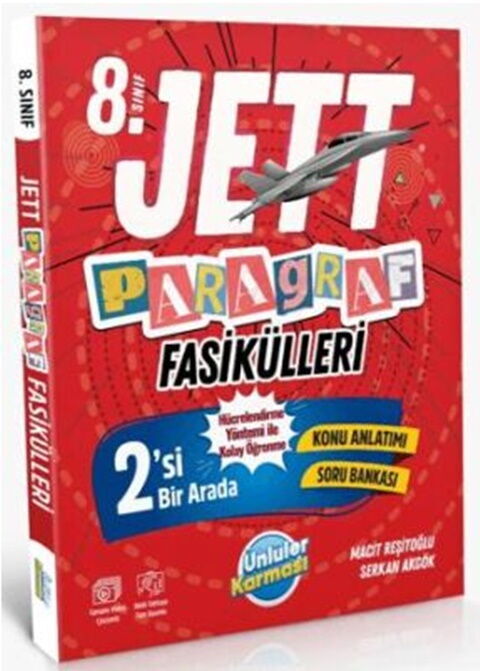 Ünlüler Karması 8. Sınıf Jett Paragraf Fasikülleri Ünlüler Karması Yayınları