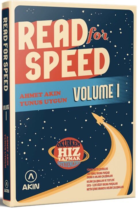YDS Read For Speed Volume 1 Akın Dil Yayınları