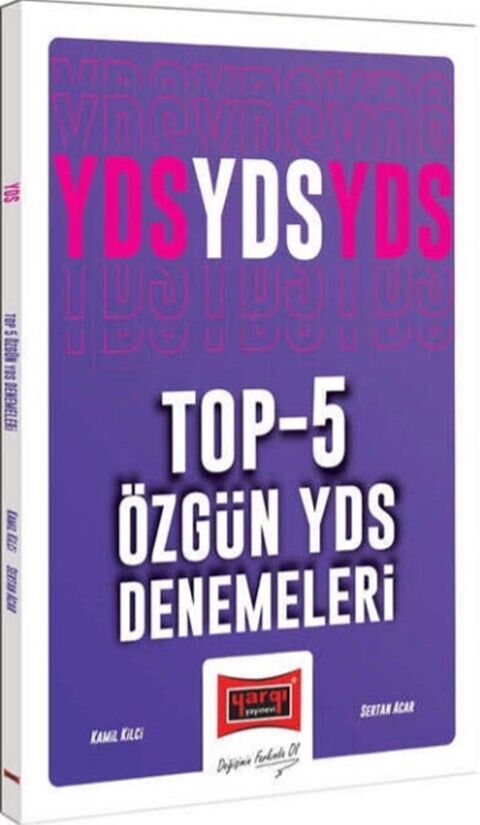 YDS TOP 5 Özgün YDS Denemeleri Yargı Yayınları
