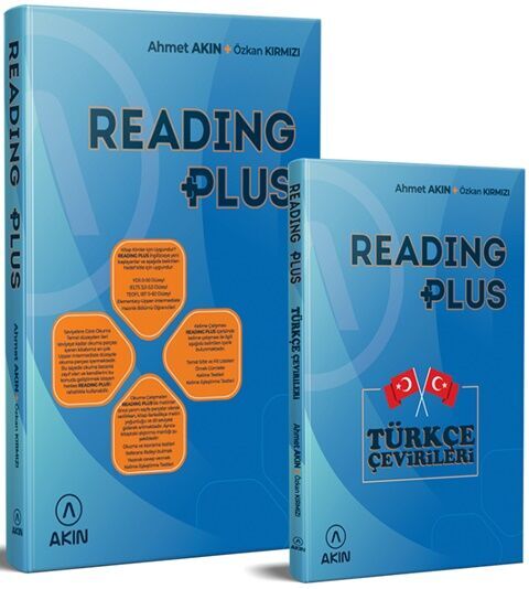 YDS YKSDİL Reading Plus Set Akın Dil Yayınları