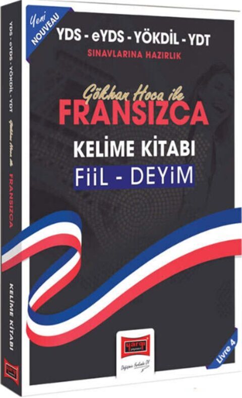 YDS eYDS YÖKDİL YDT Gökhan Hoca İle Fransızca Kelime Kitabı Yargı Yayınları