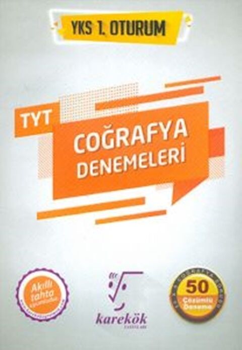 TYT Coğrafya Denemeleri Karekök Yayınları