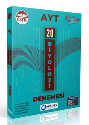 YKS AYT Biyoloji 15 Deneme Oksijen Yayınları