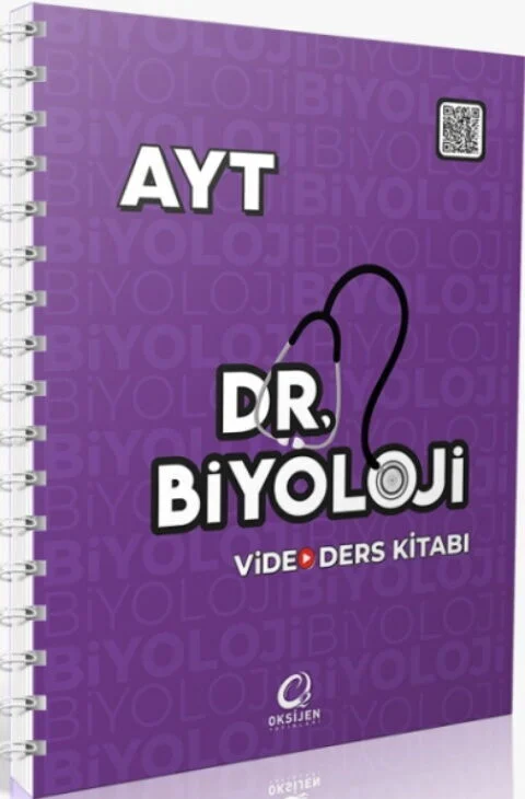 YKS AYT Dr. Biyoloji Video Ders Kitabı - Barış Kapan Oksijen Yayınları
