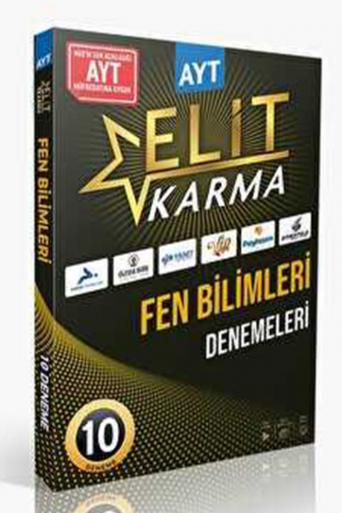 YKS AYT Fen Bilimleri Elit Karma 10 Deneme Video Çözümlü Paraf Yayınları