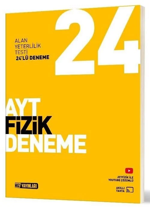 YKS AYT Fizik 24 Deneme Hız Yayınları