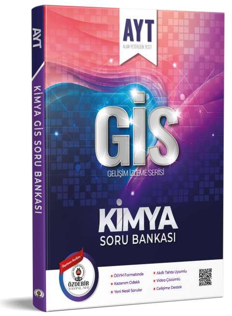 YKS AYT Kimya GİS Soru Bankası Özdebir Yayınları