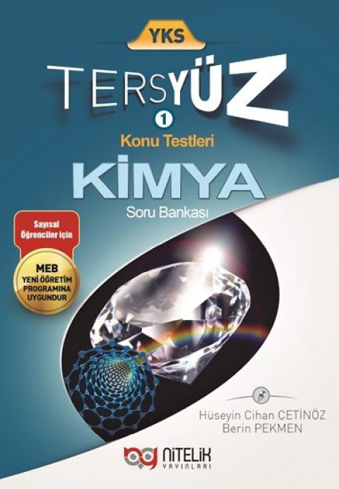 YKS AYT Kimya Tersyüz Soru Kitabı Video Çözümlü Yeşil Kapak Nitelik Yayınları