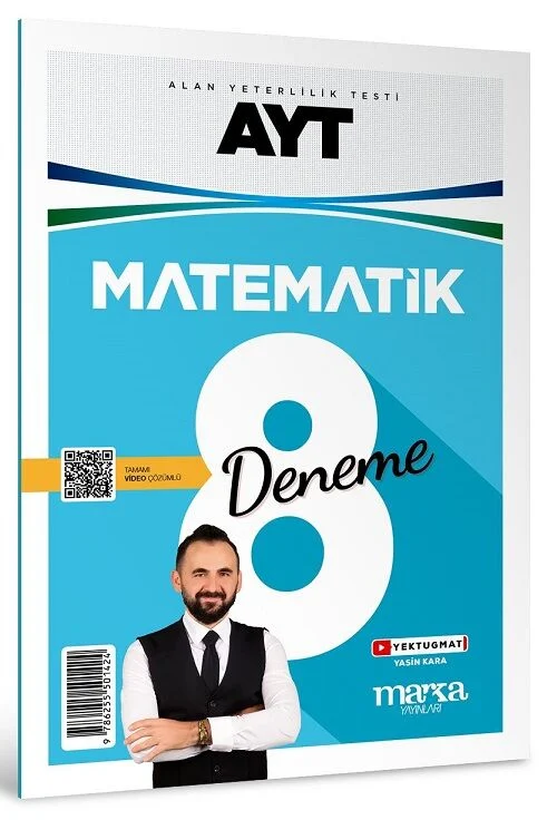 YKS AYT Matematik 8 Deneme Çözümlü Marka Yayınları