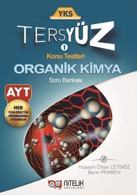 YKS AYT Organik Kimya Tersyüz Soru Kitabı Nitelik Yayınları