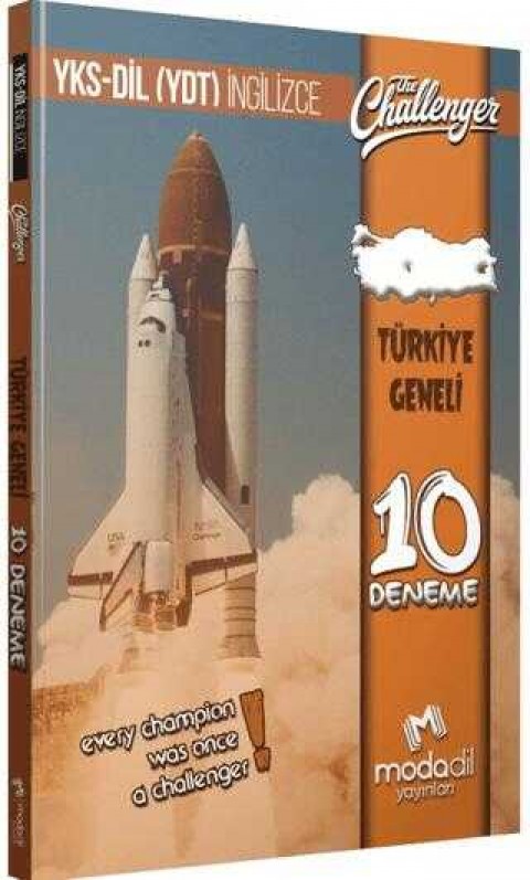 YKS-DİL YDT The Challenger - Türkiye Geneli - 10 Deneme Modadil Yayınları
