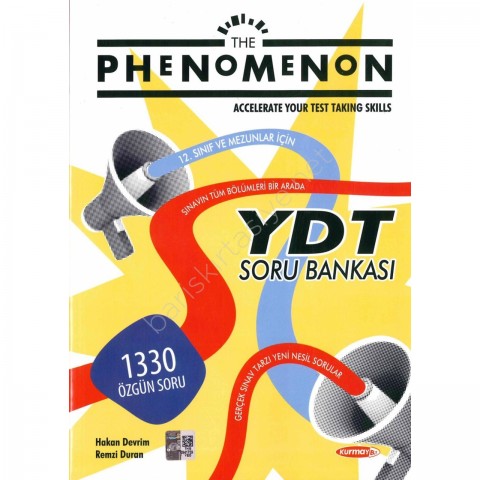 YKS-Dil More&More Phenomenon YDT Soru Bankası Kurmay Elt Yayınları