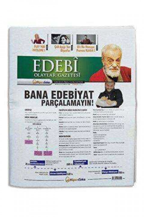 YKS  Edebi Olaylar Gazetesi Hiper Zeka Yayınları