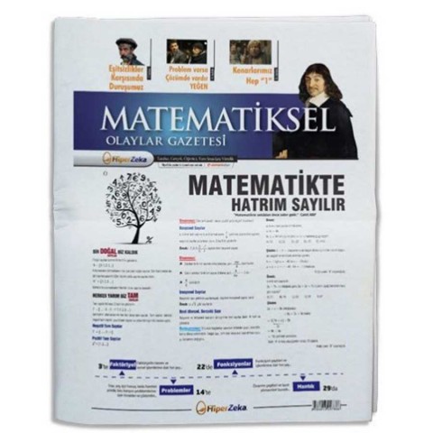 YKS  Matematiksel Olaylar Olaylar Gazetesi Hiper Zeka Yayınları