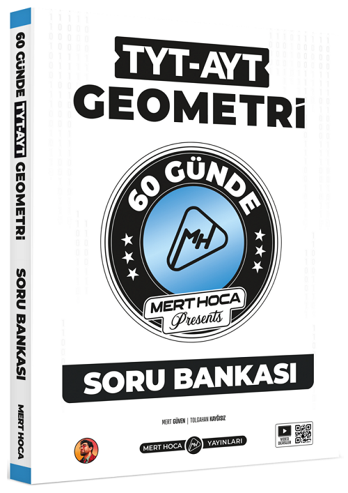 YKS TYT AYT 60 Günde Geometri Soru Bankası Mert Hoca Yayınları