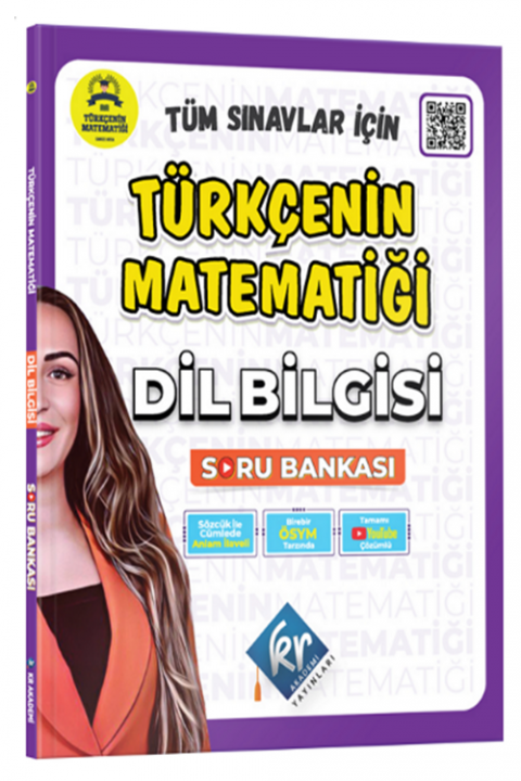 YKS TYT AYT KPSS Dil Bilgisi Türkçenin Matematiği Soru Kitabı KR Akademi Yayınları